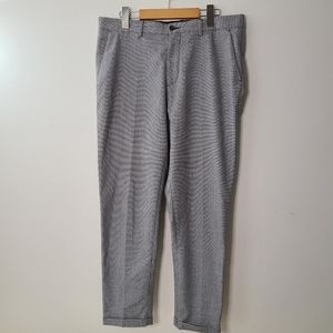 Zara Man houndstooth cuffed pants, Size 32